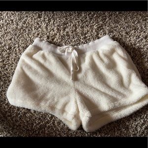 Aerie Sherpa pajama shorts